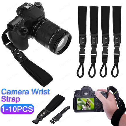 Camera Wristband Lightweight Camera Hand Strap Quick-Releasesecure Camera Sling Strap for Canon/Nikon/Sony Fujifilm DSLR Camera